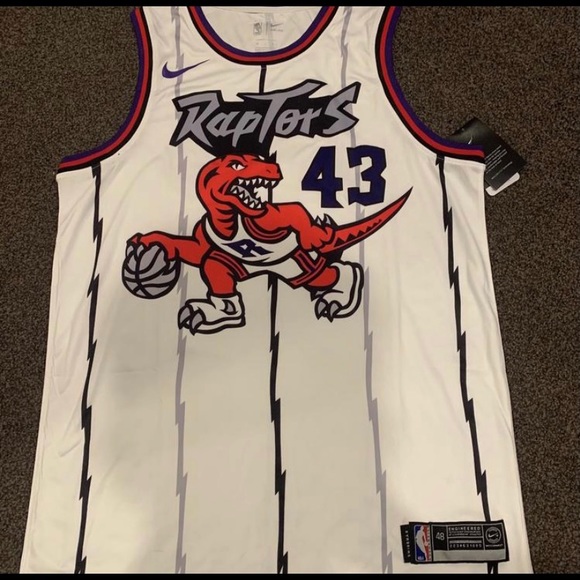 Replica retro raptors jersey - Picture 1 of 2